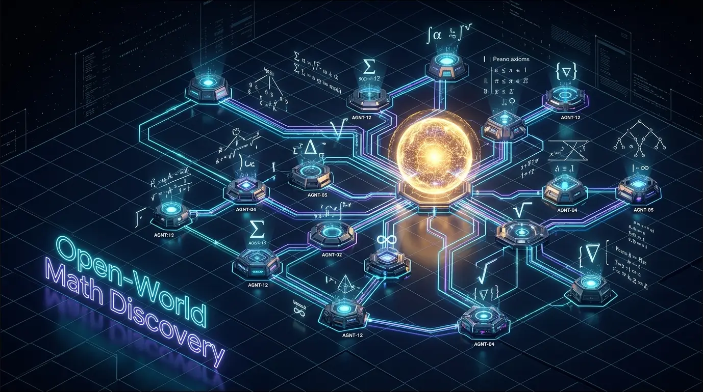 AI Agents Just Went Full Hilbert: Autonomous Math Discovery in an Open-World Sandbox