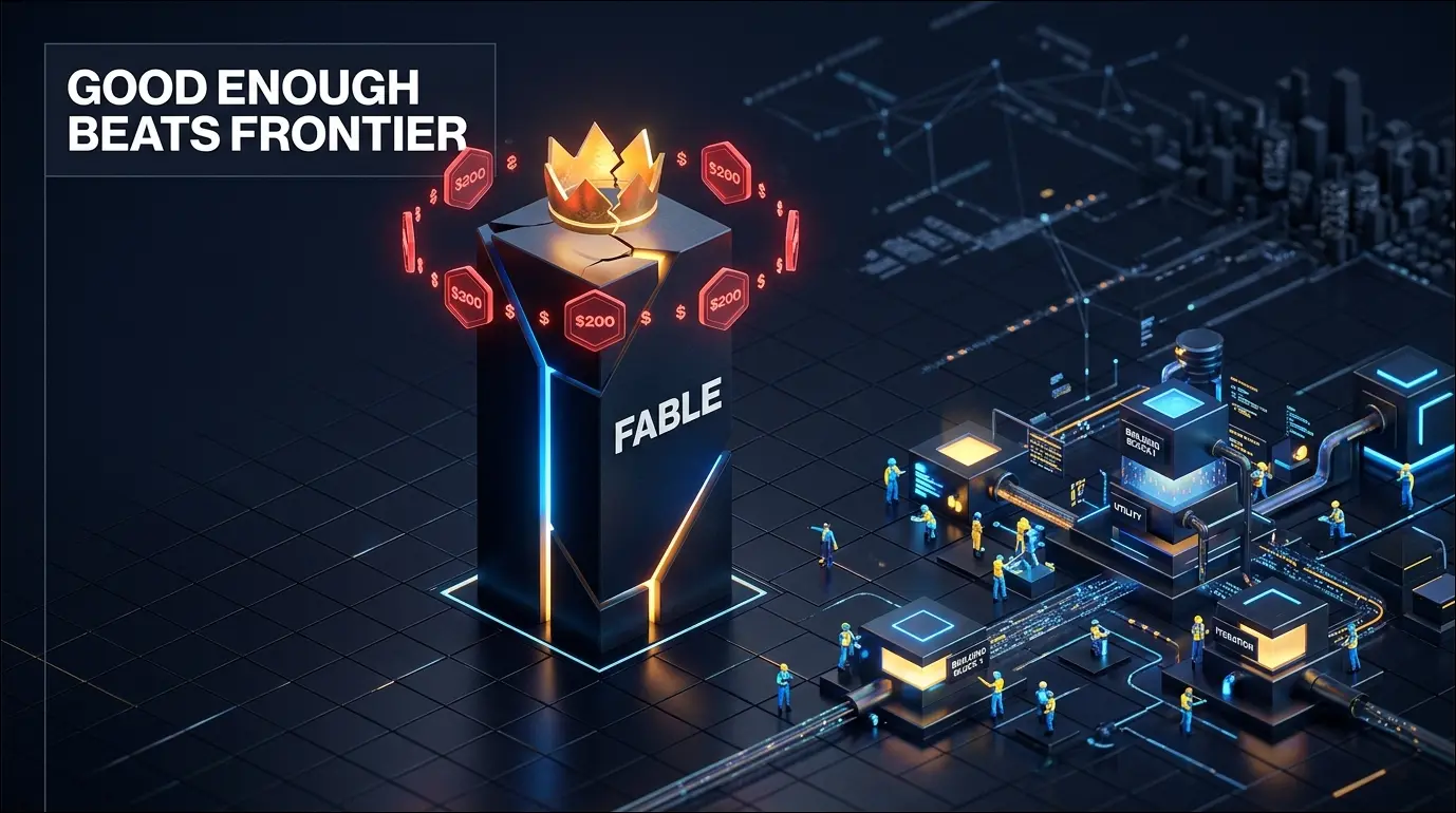 Anthropic's Flagship 'Fable' Falters: When 'Good Enough' Beats Frontier Intelligence