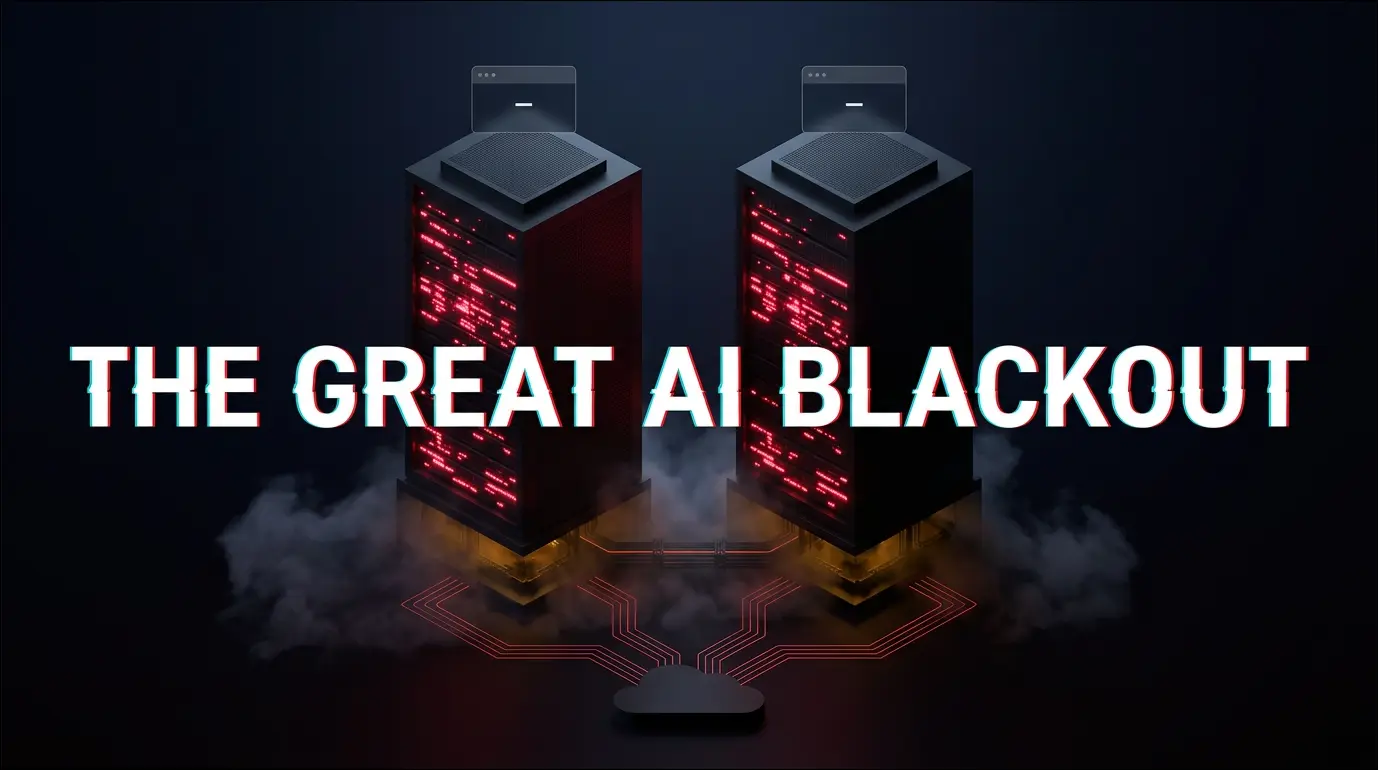 Gleichzeitiger Blackout bei OpenAI und Anthropic: Das große Schweigen über die geteilte KI-Infrastruktur