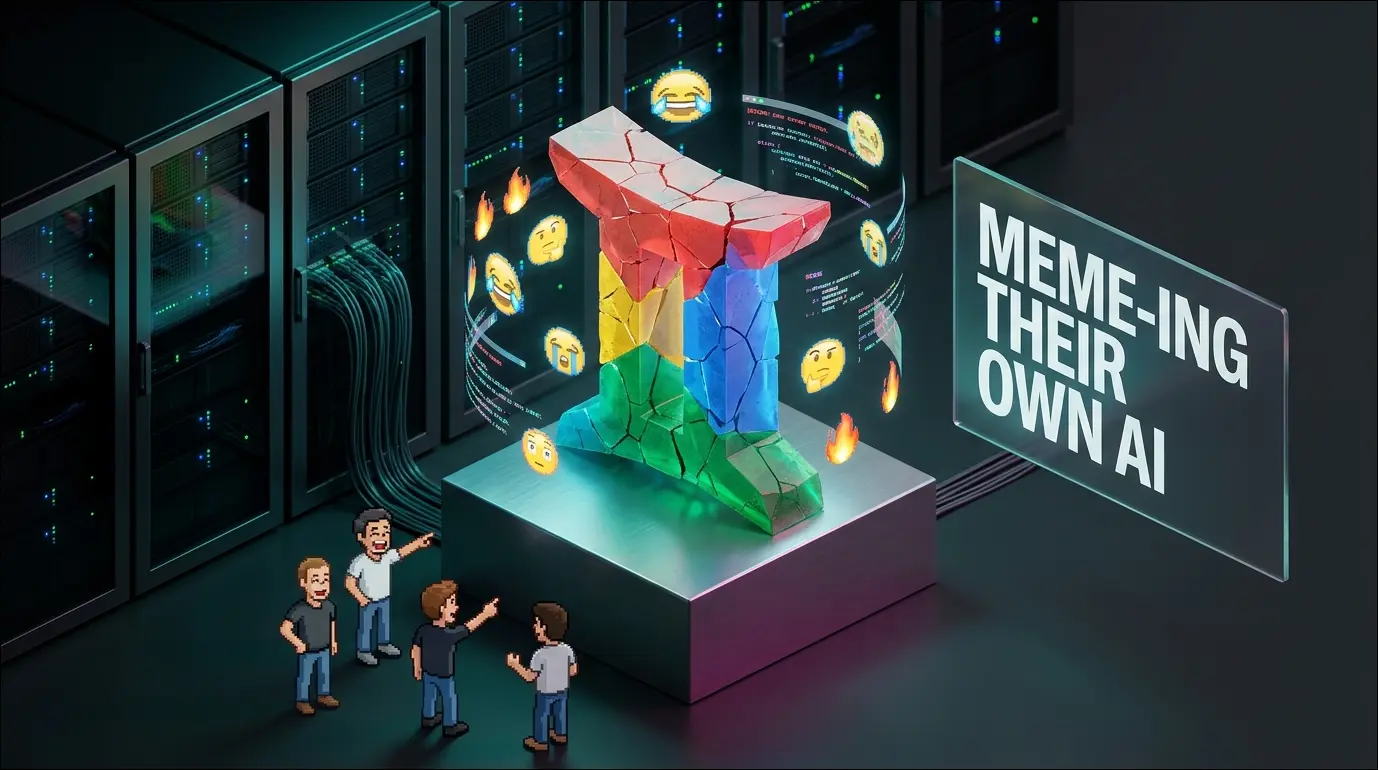 Google-Mitarbeiter teilen intern Memes über ihre eigene KI – und das sagt viel aus