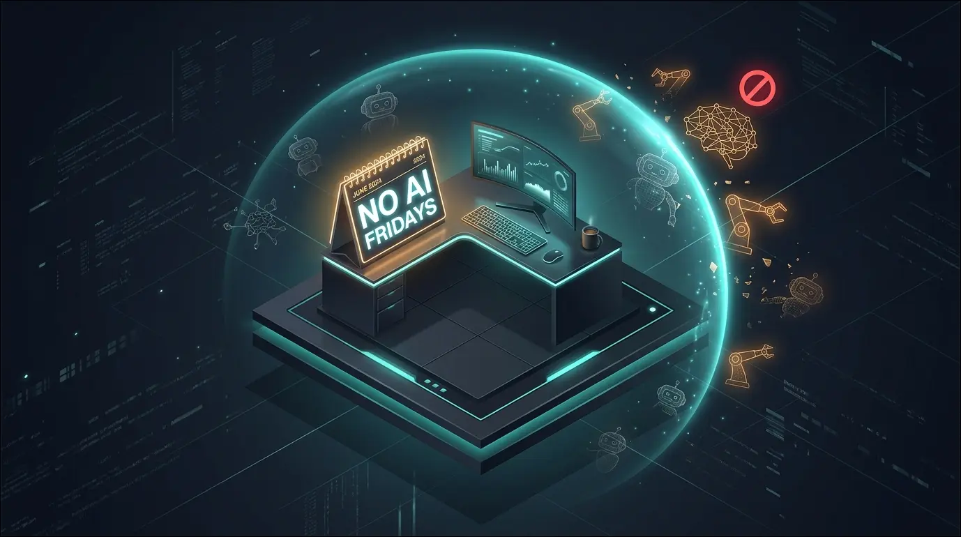 No AI Fridays: The Satirical Website Weaponizing FOMO to Push Back Against Mandatory AI