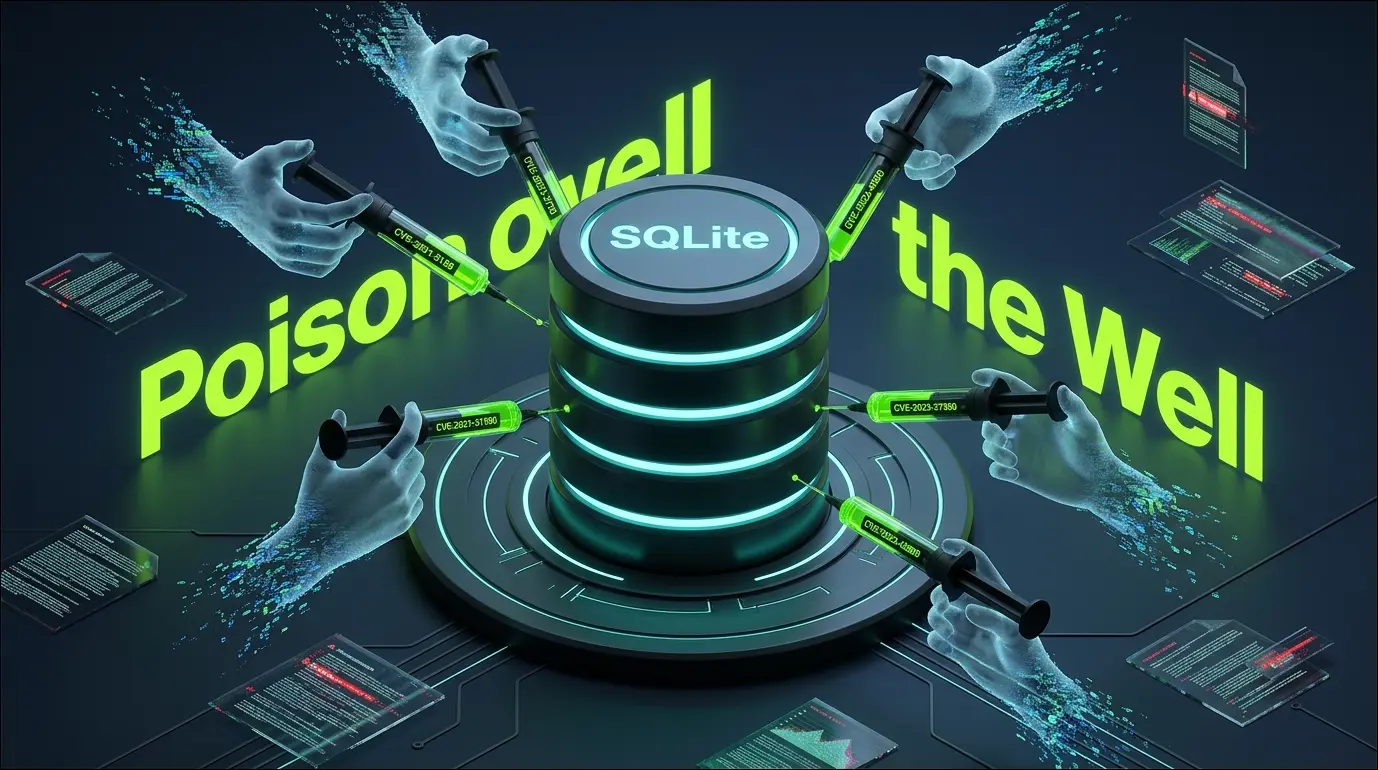 SQLite Under Siege: When LLM-Generated CVEs Poison the Vulnerability Well