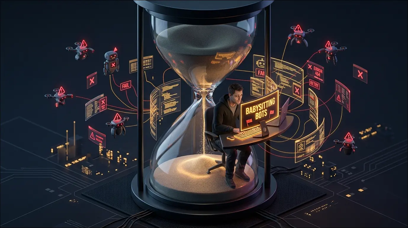 The Hidden Tax of AI at Work: Employees Spend 6+ Hours Weekly Just Babysitting Bots