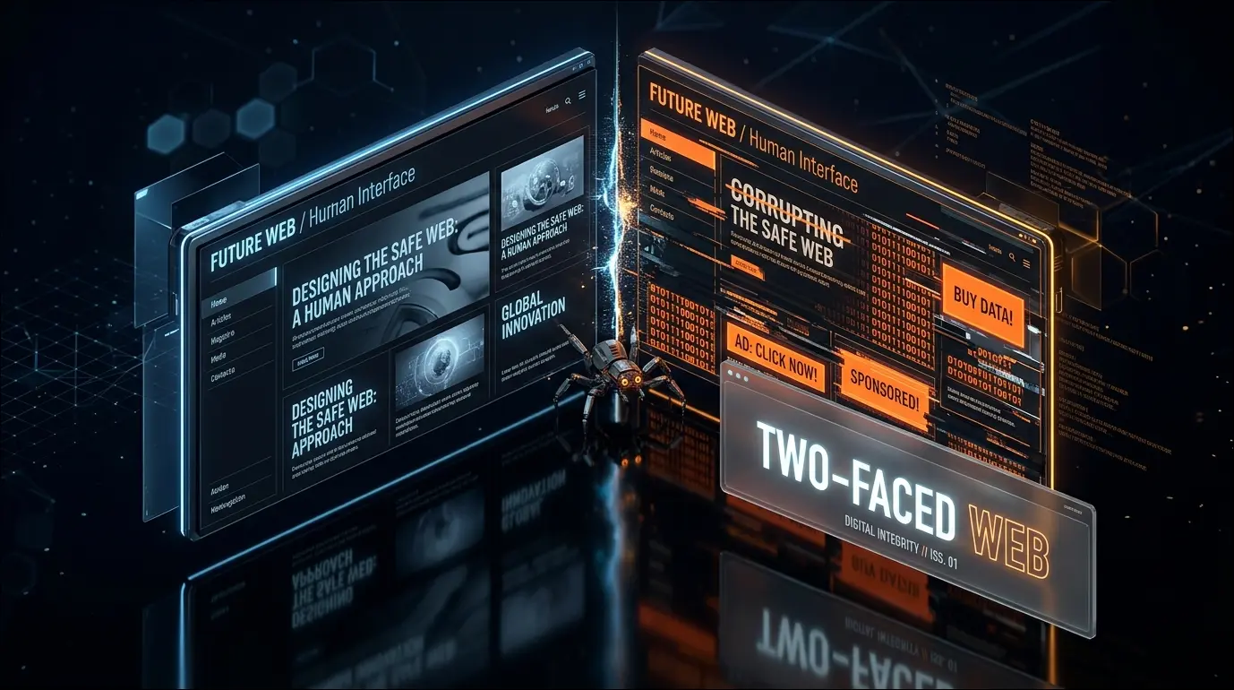 TIME's Two-Faced Web: Serving AI Bots a Different Site With Ads Baked In